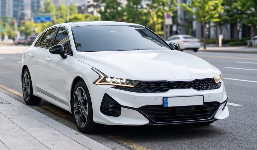 Kia K5 из Южной Кореи
